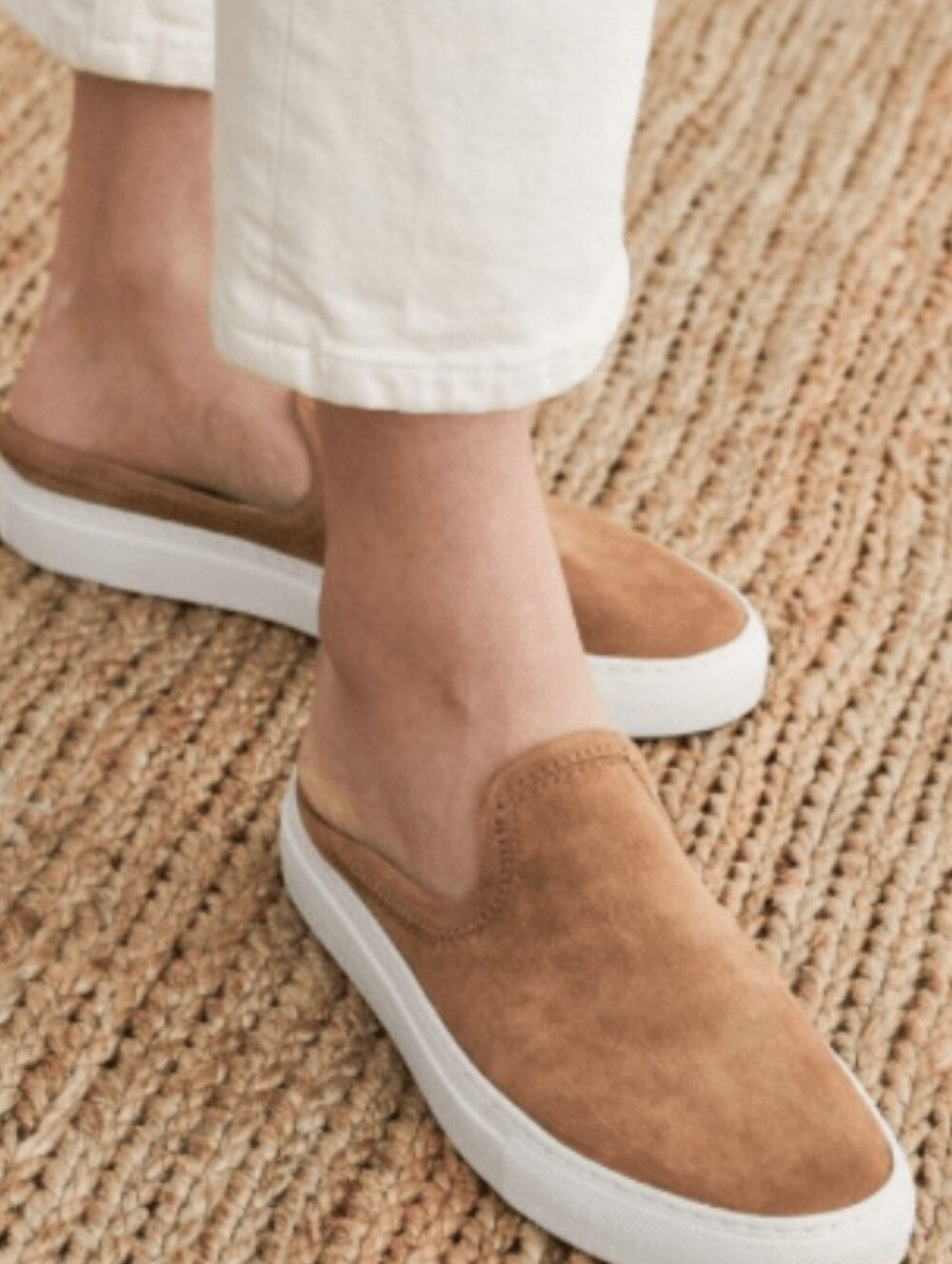 Jenni Kayne Suede Slider Mule Sneakers